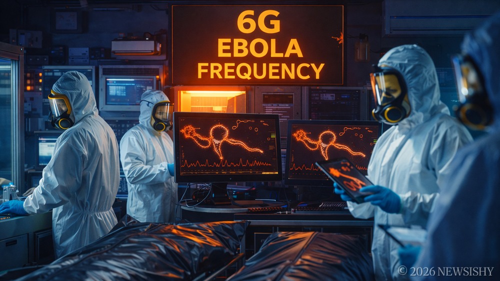 6G Being Tested On The Ebola Frequency.