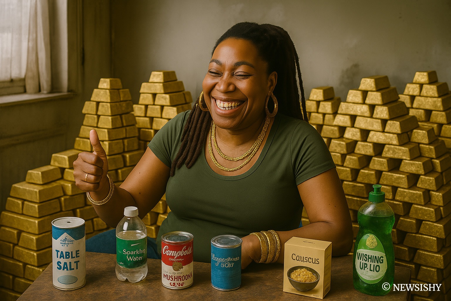 Global Markets Collapsing After AI Shows Everyone How To Make Pure Gold From Household Cooking & Cleaning Products.