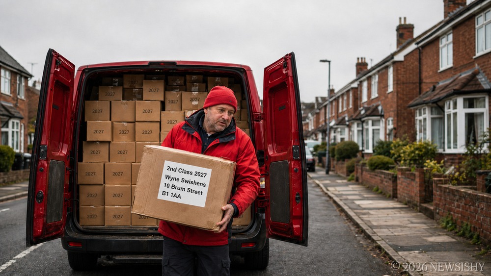 Post Office To Implement One Single Annual Delivery For Second Class Letters And Parcels.