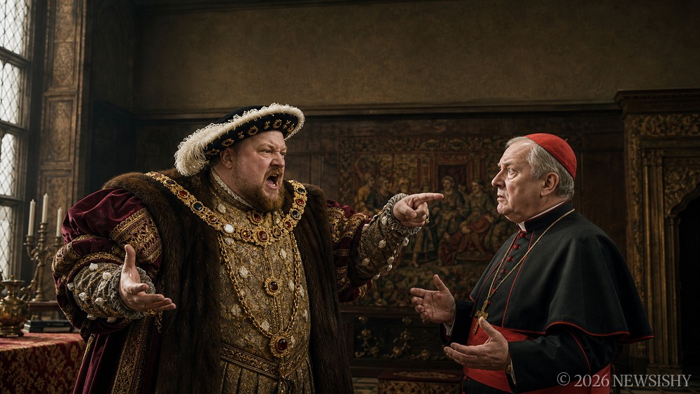 Church Of England Refuses To Admit It Only Exists Because Of Horny Monarch.