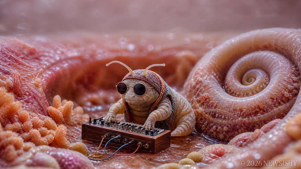 Earworms Discovered To Be Actual Worms With Miniature Synthesizers.