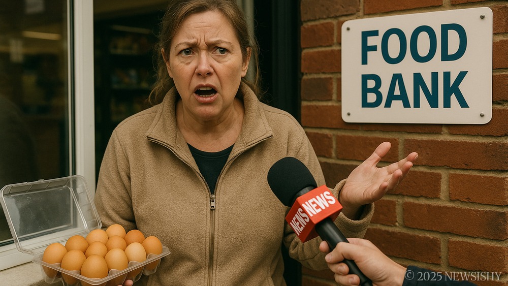 Woman Complains She Can’t Withdraw Eggs From The Foodbank After She Deposited Them Four Months Ago.