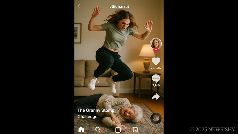 Viral TikTok Trend ‘Granny Head Stomp’ Banned After 2 Years