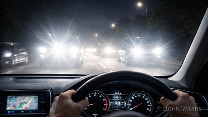 Mandatory Sunglasses To Be Worn By All UK Motorists At Night.