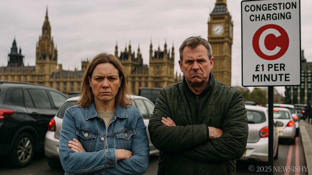 London Charges For Parking While Stuck in Traffic.