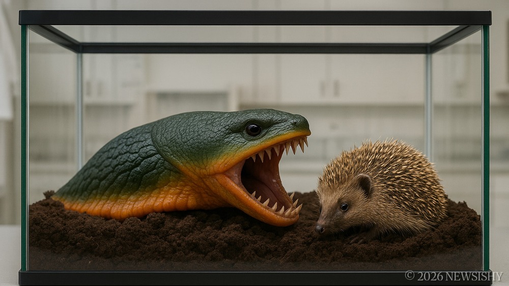 Slug Species Discovered Which Only Eats Hedgehogs