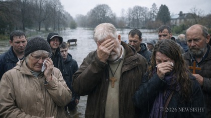 Christians Unhappy After 40 Days And 40 Nights of Rain Only Causes Minor Floods.