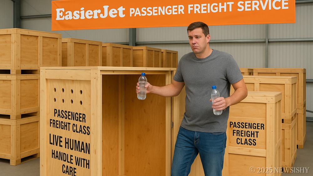 Airline Offers Passenger Freight.
