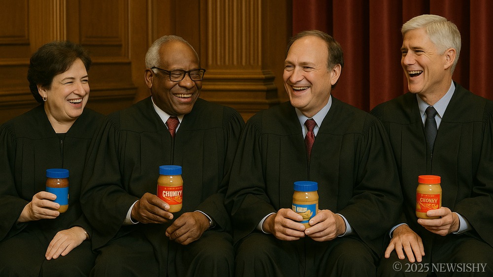 Supreme Court Orders Peanut Butter Manufacturers In US to Stop Using Peanuts and the Word ‘Butter’