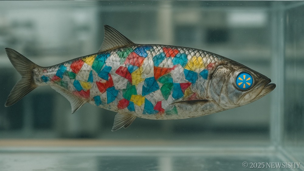 50% Plastic Fish Discovered.