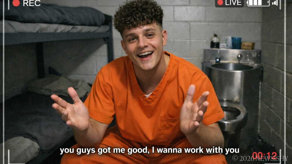 Prankster Serving 3 Years In Jail But Still Thinks He's Being Pranked.