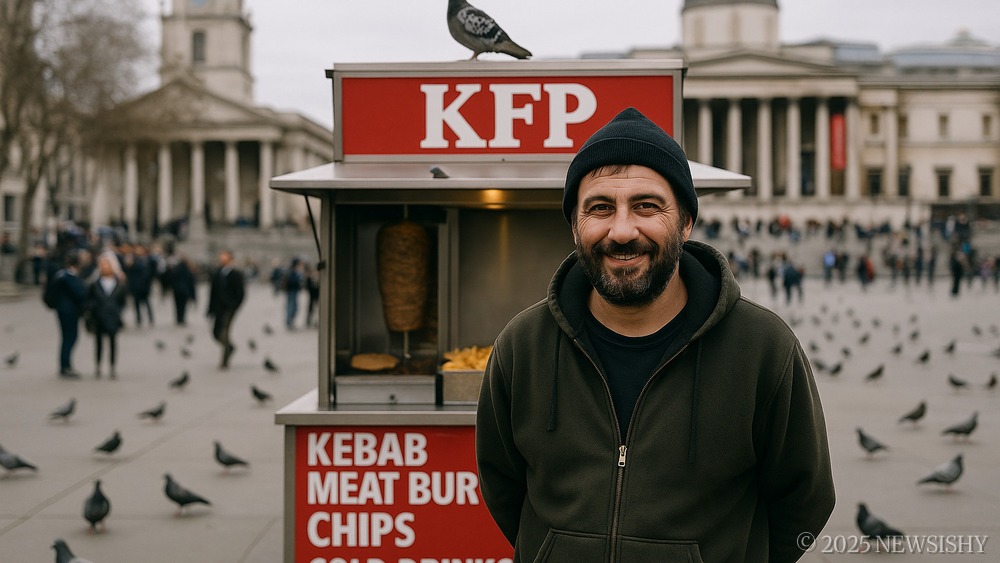Trafalgar Square Food Stall KFP Refuses To Confirm Where It Gets Its Meat From.