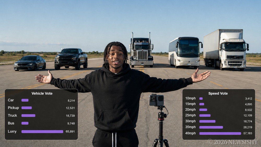 Twitch Streamer Hit By Car Plans On Being Hit Once A Week After Massive Increase In Subscribers.