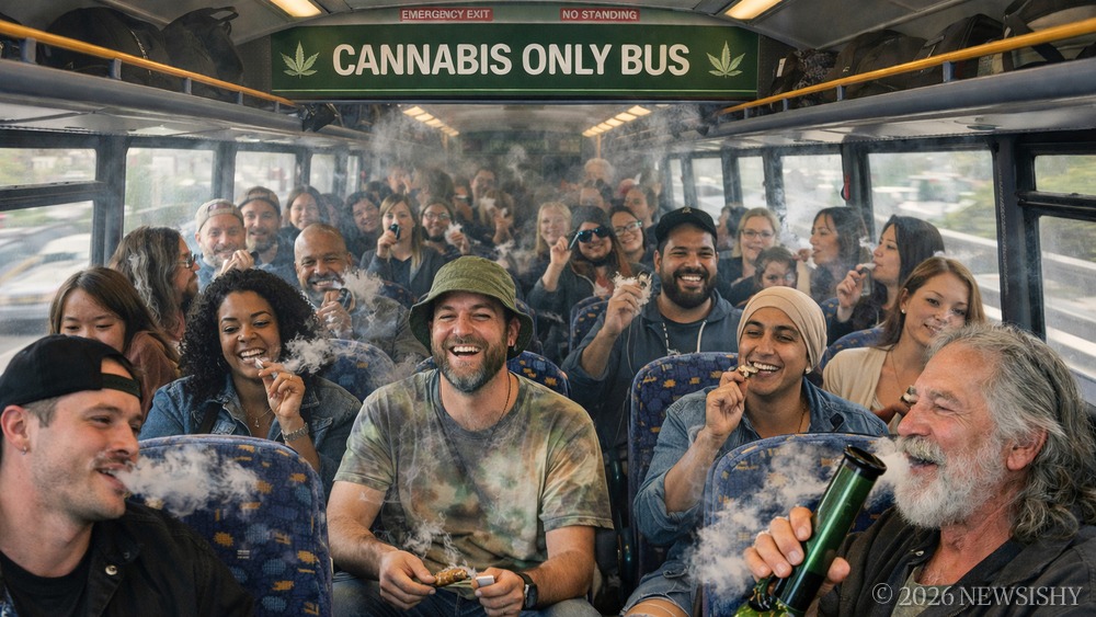 UK Bus Companies Introduce Cannabis Smoking Only Buses.