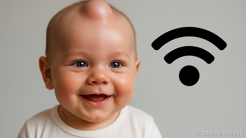 Babies Being Born With WiFi Connectivity
